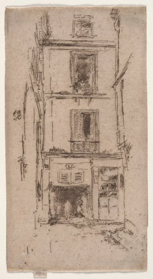 Rue des Bons Enfants, Tours, detail