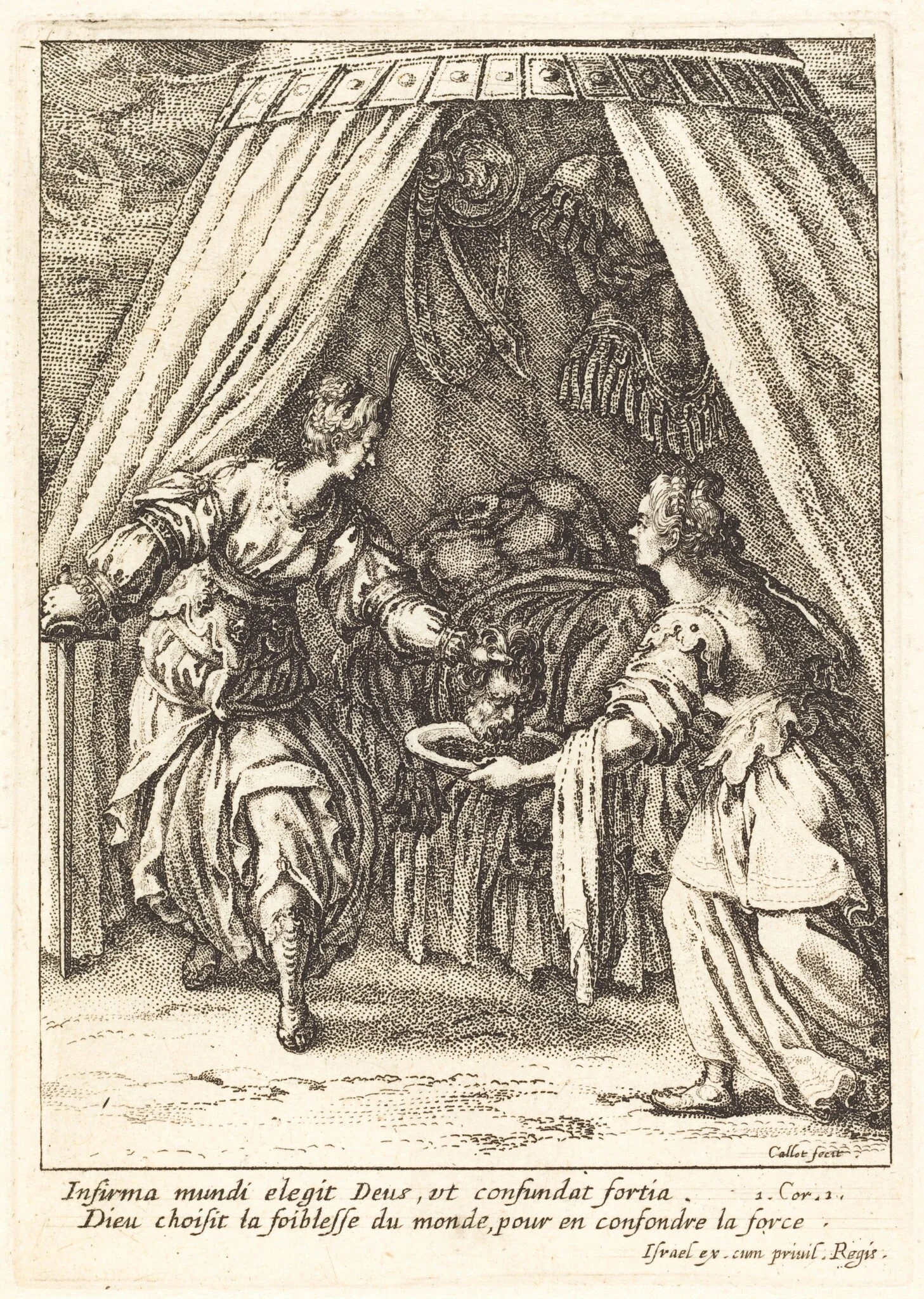 Judith with the Head of Holofernes, detail