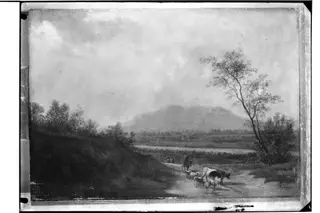 Italian landscape with a Herd, by Adam Pynacker, oil, 1654