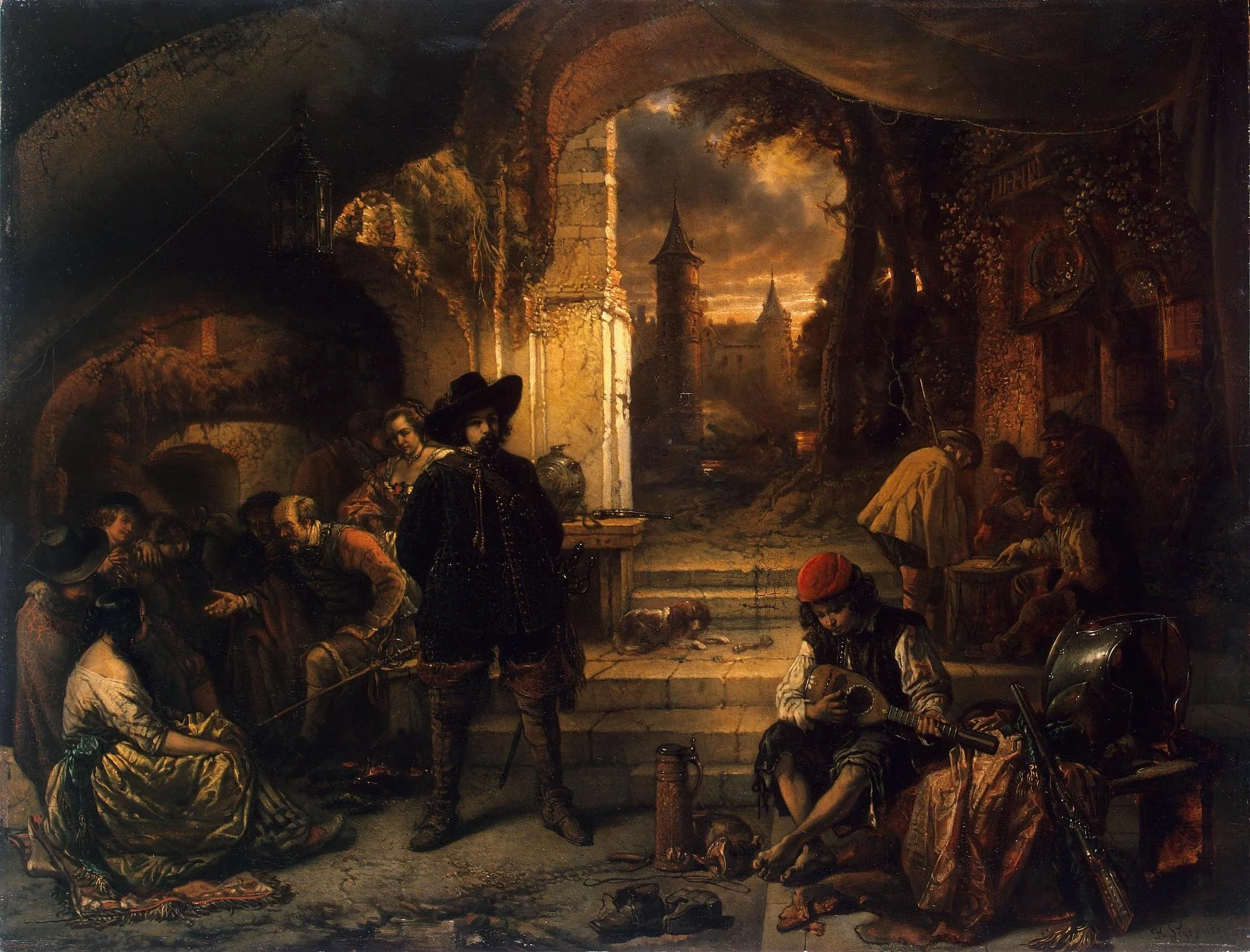 Guardroom, detail