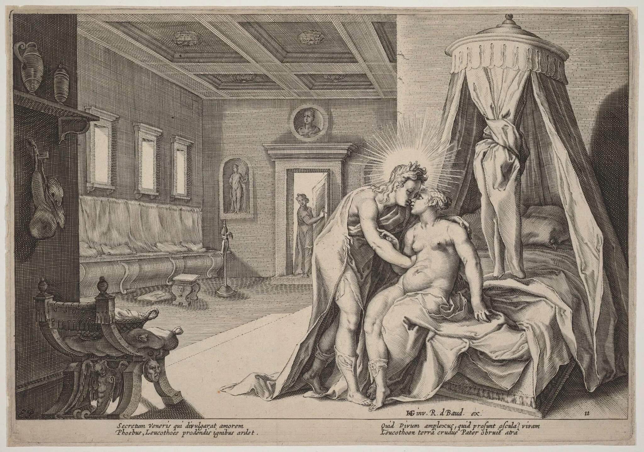 Apollo Abusing Leucothoe, detail