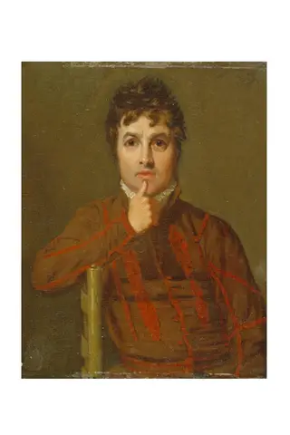 John Philip Kemble in a Comic Role, by Samuel De Wilde, paint, 1804
