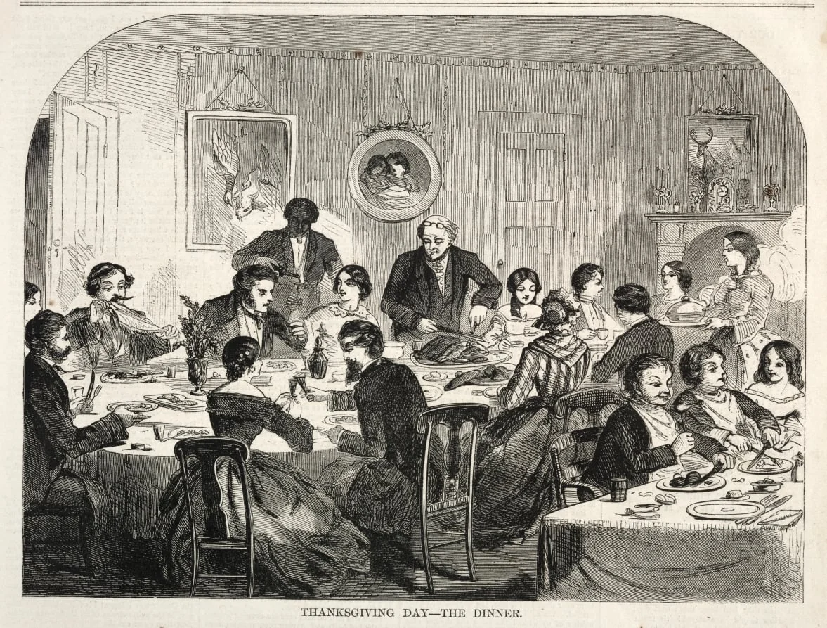 Thanksgiving Day - The Dinner, detail