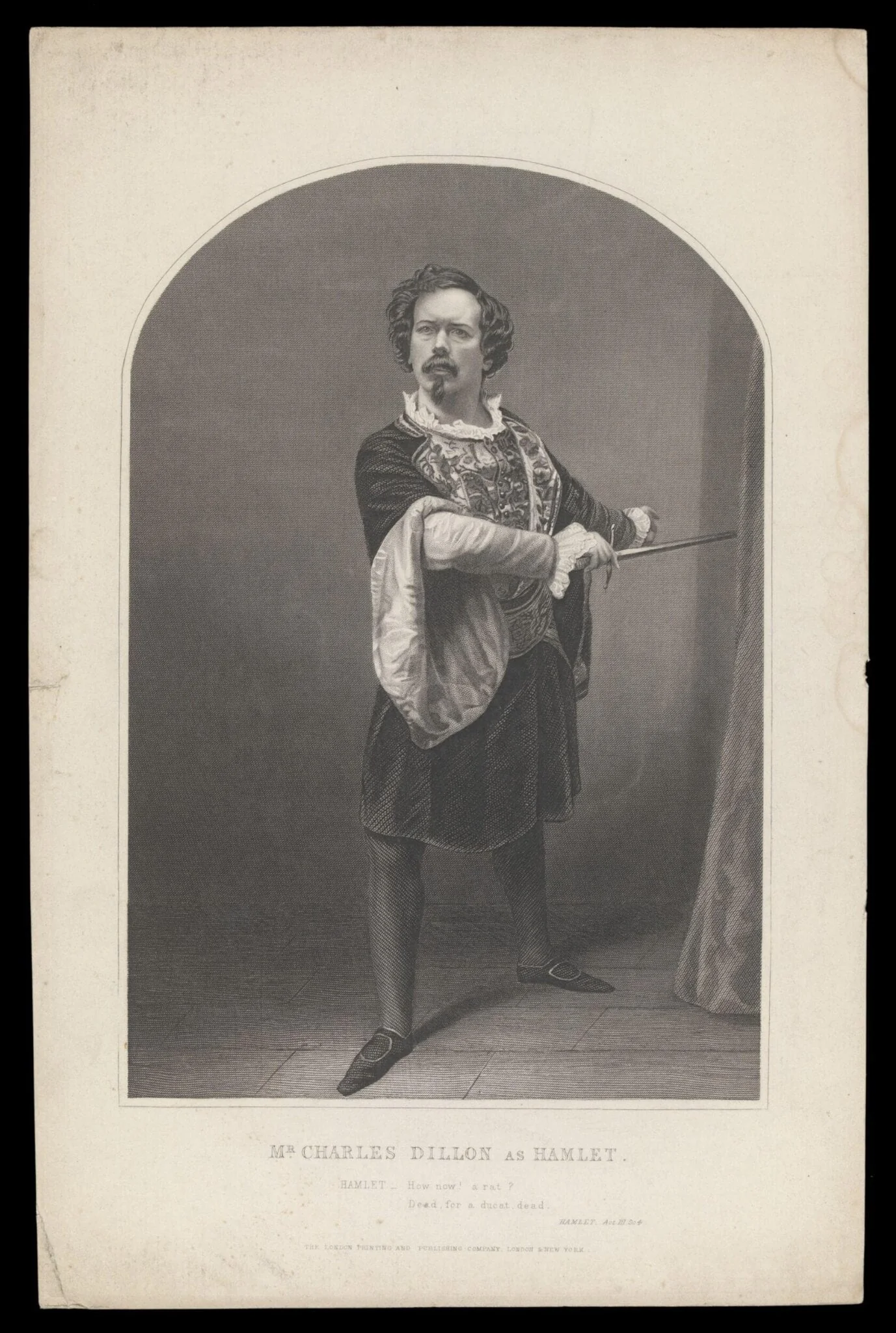 H Beard Print Collection, detail