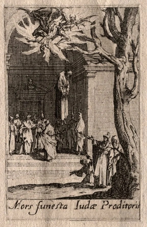 The Martyrdom of the Apostles: The Death of Judas, detail
