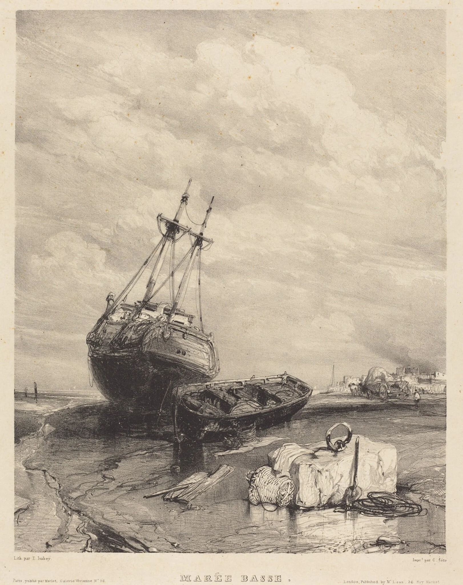 Marée Basse, detail