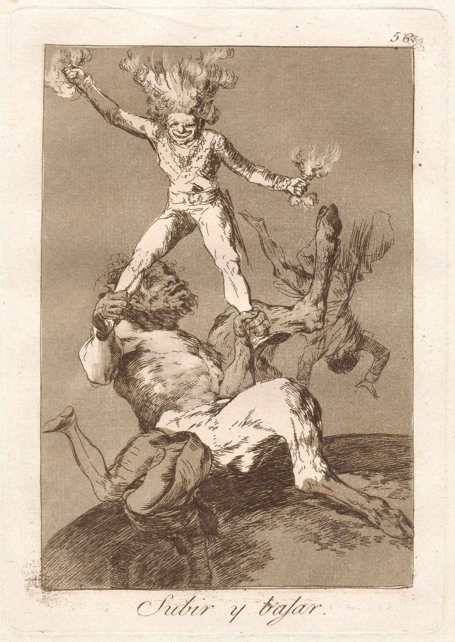 Subir y bajar (To Rise and To Fall), detail