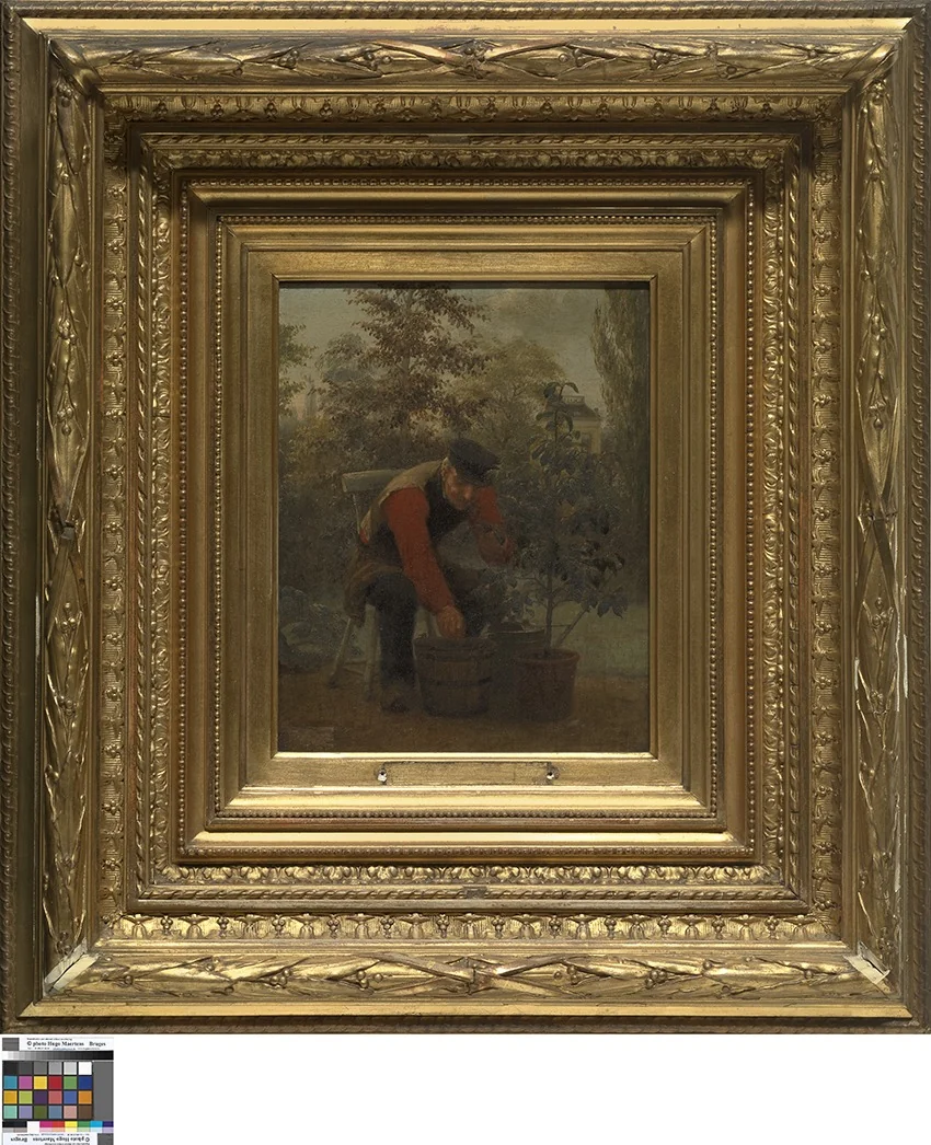 De tuinman, detail