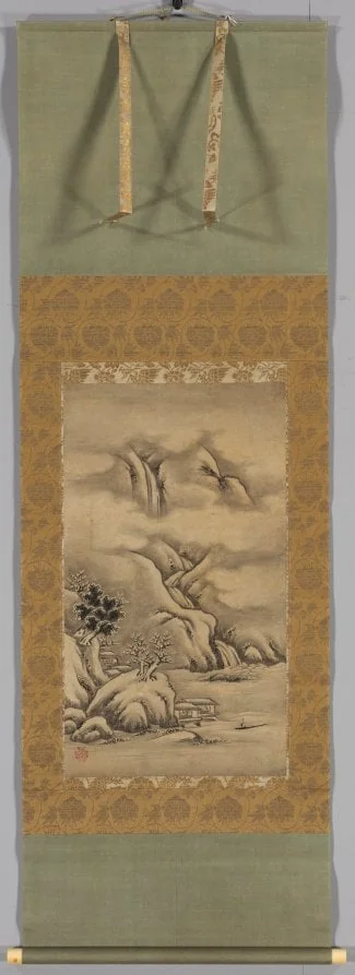 Seasonal Landscapes: Winter, detail
