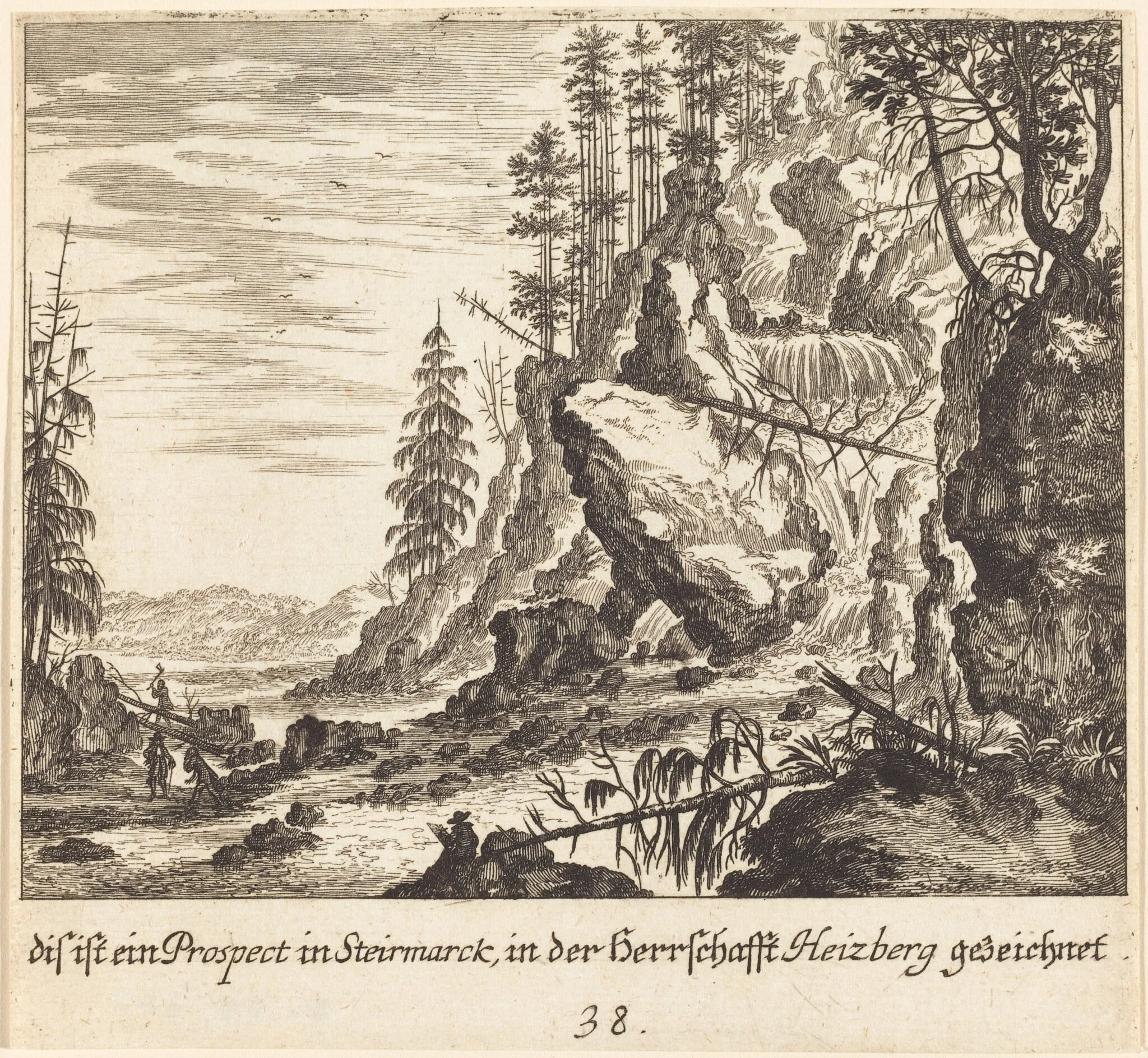 View in Stairmarck, detail