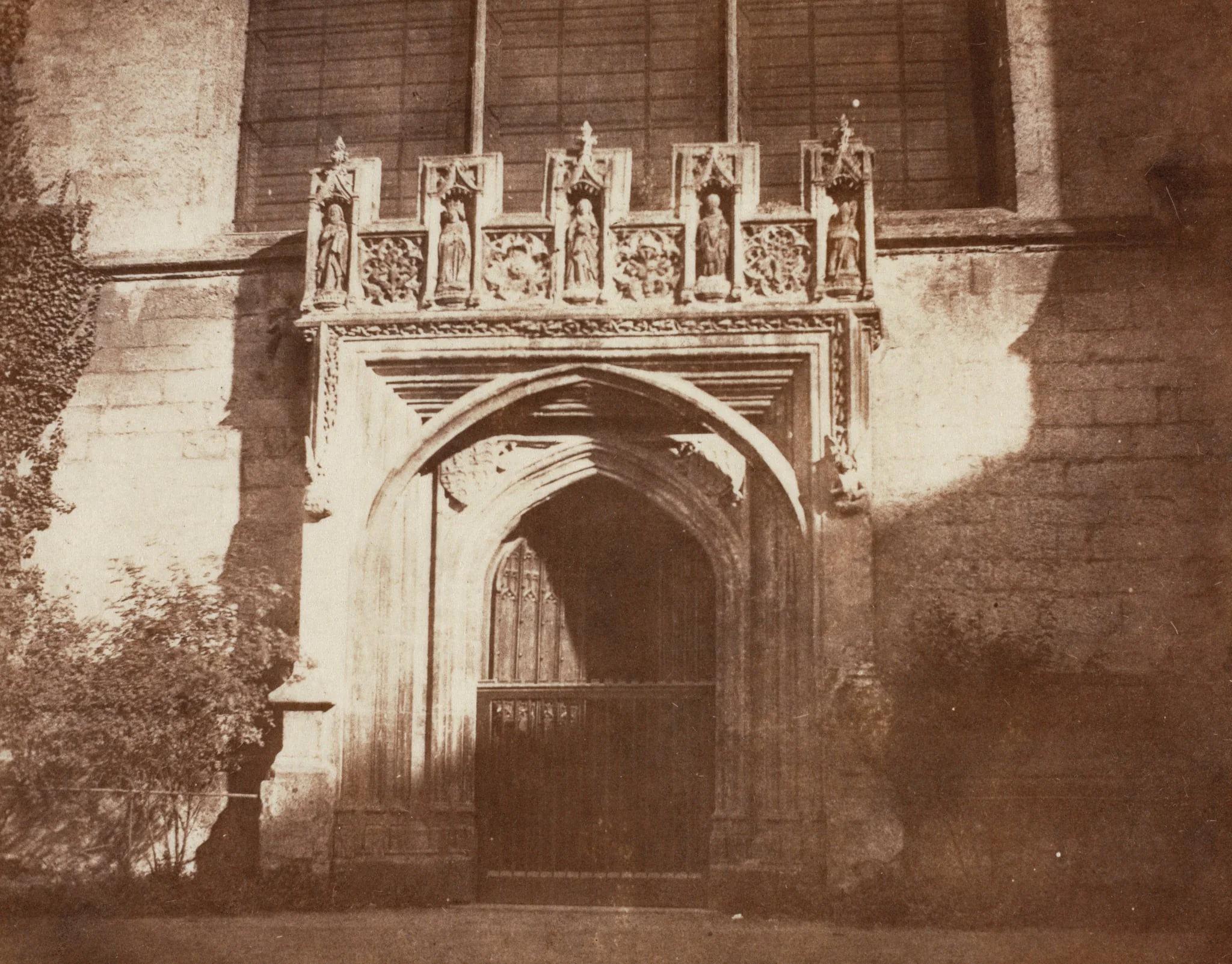 Ancient Door, Magdalen College, Oxford, detail
