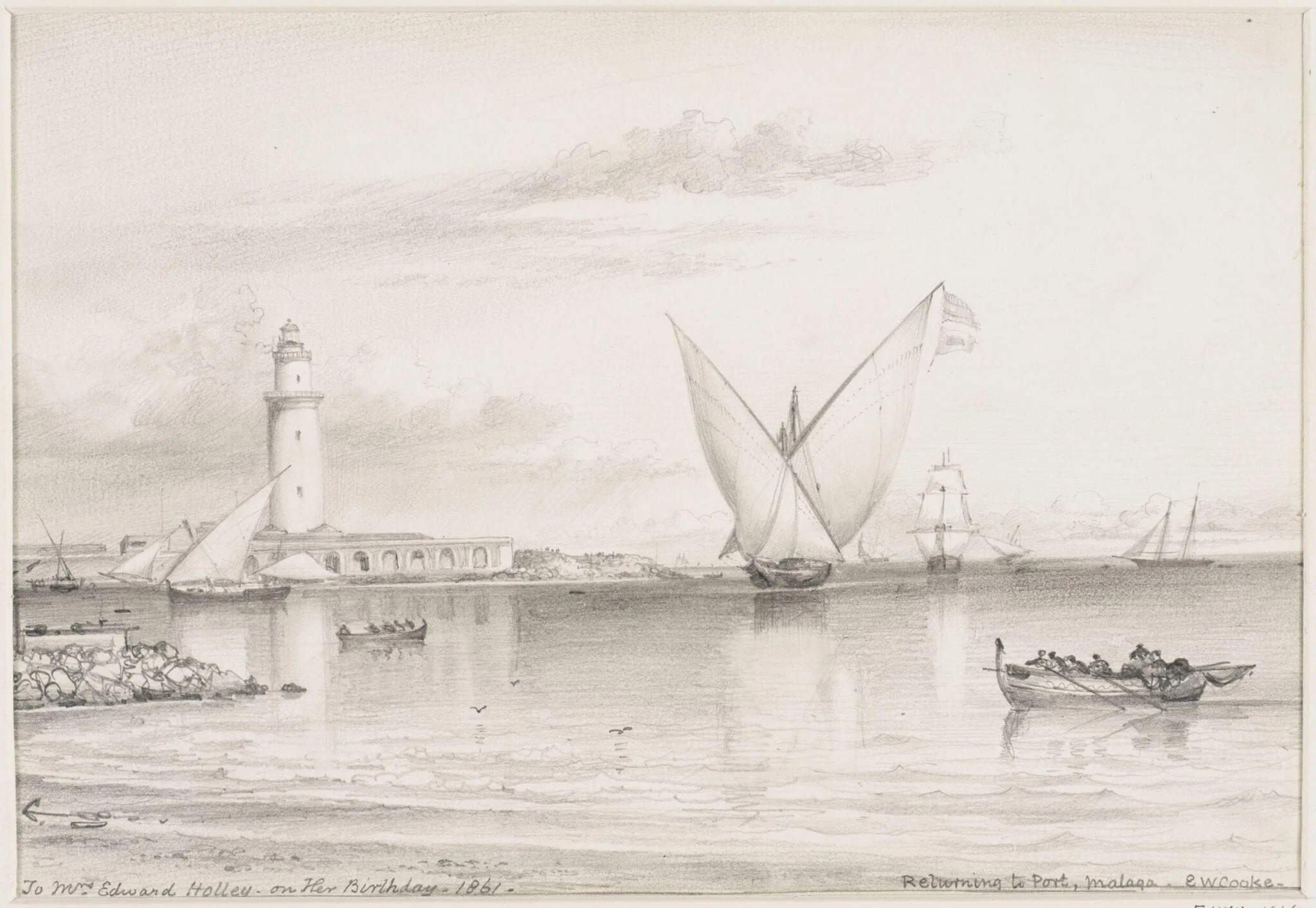 Return to Port, Malaga, detail