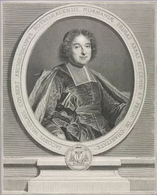 Jacques-Nicolas Colbert, by Pierre Drevet, 1714