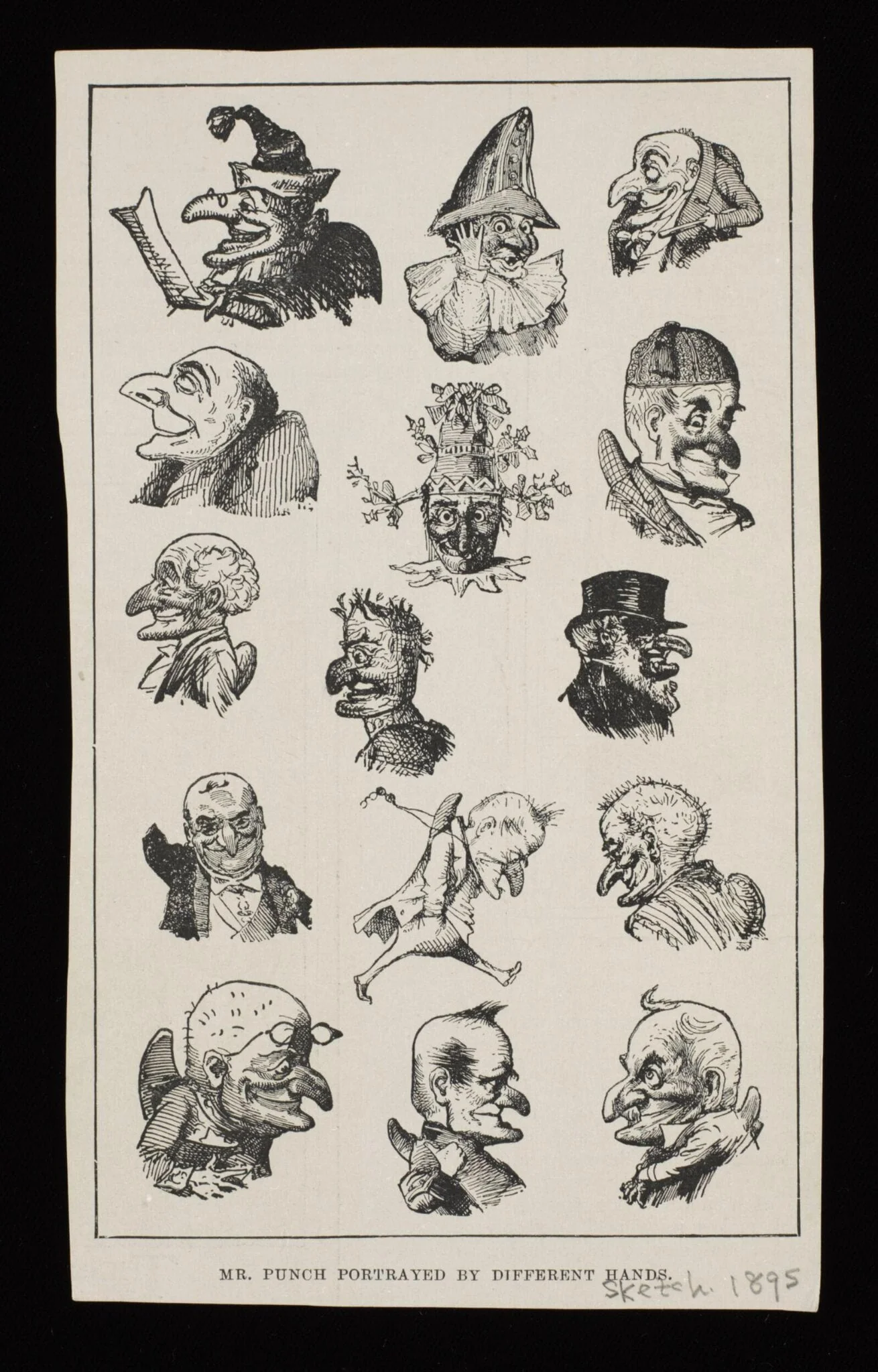 George Speaight Punch & Judy Collection, detail