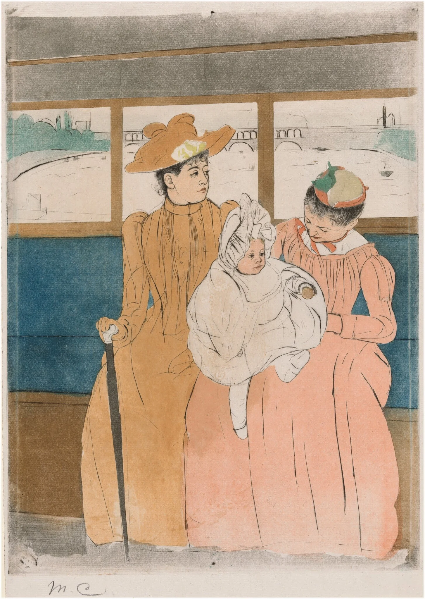 In the Omnibus, detail