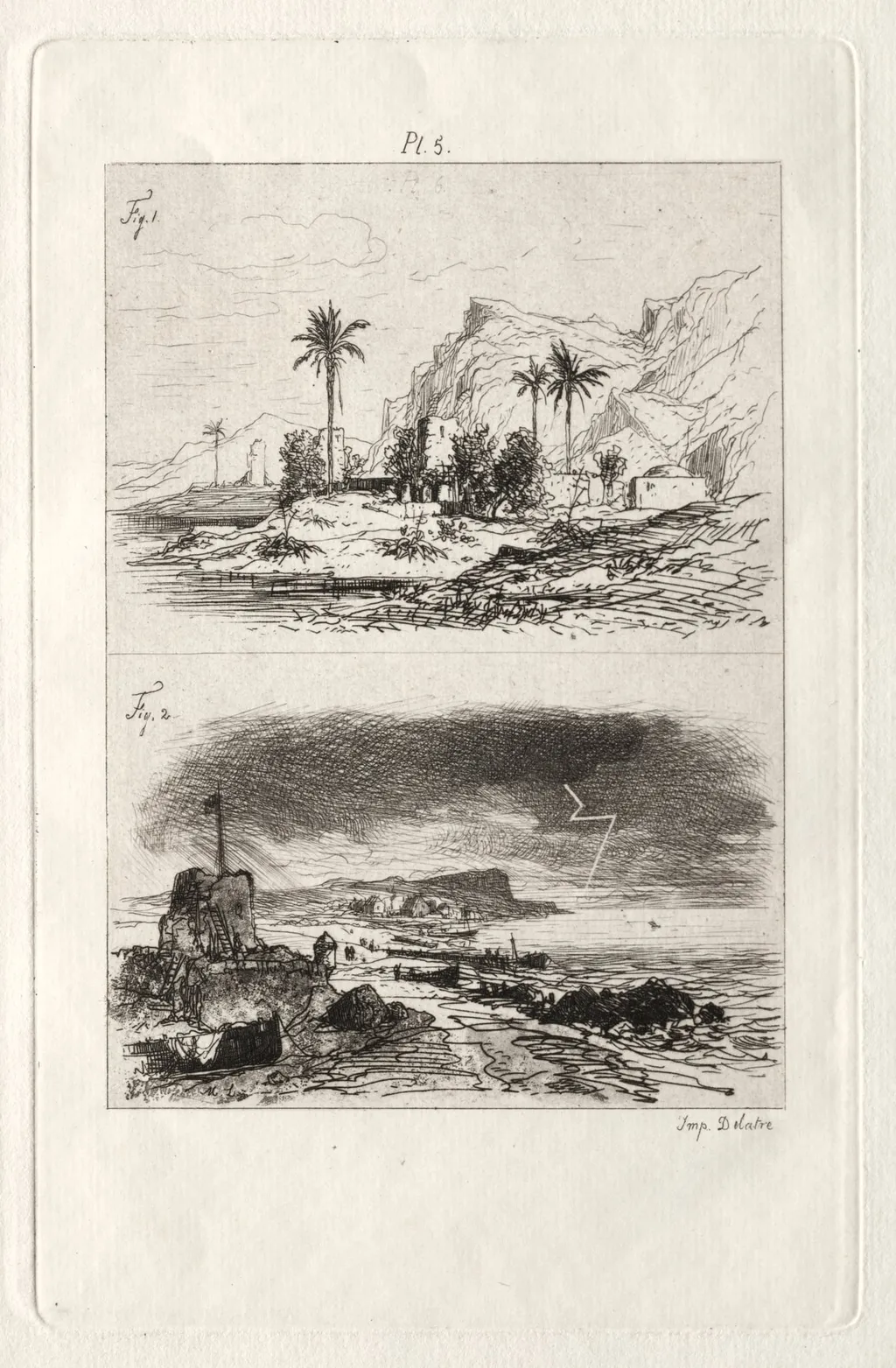 From Treatise on Etching, by Maxime Lalanne, 1866