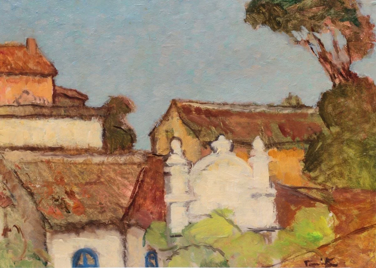 Peisaj, detail