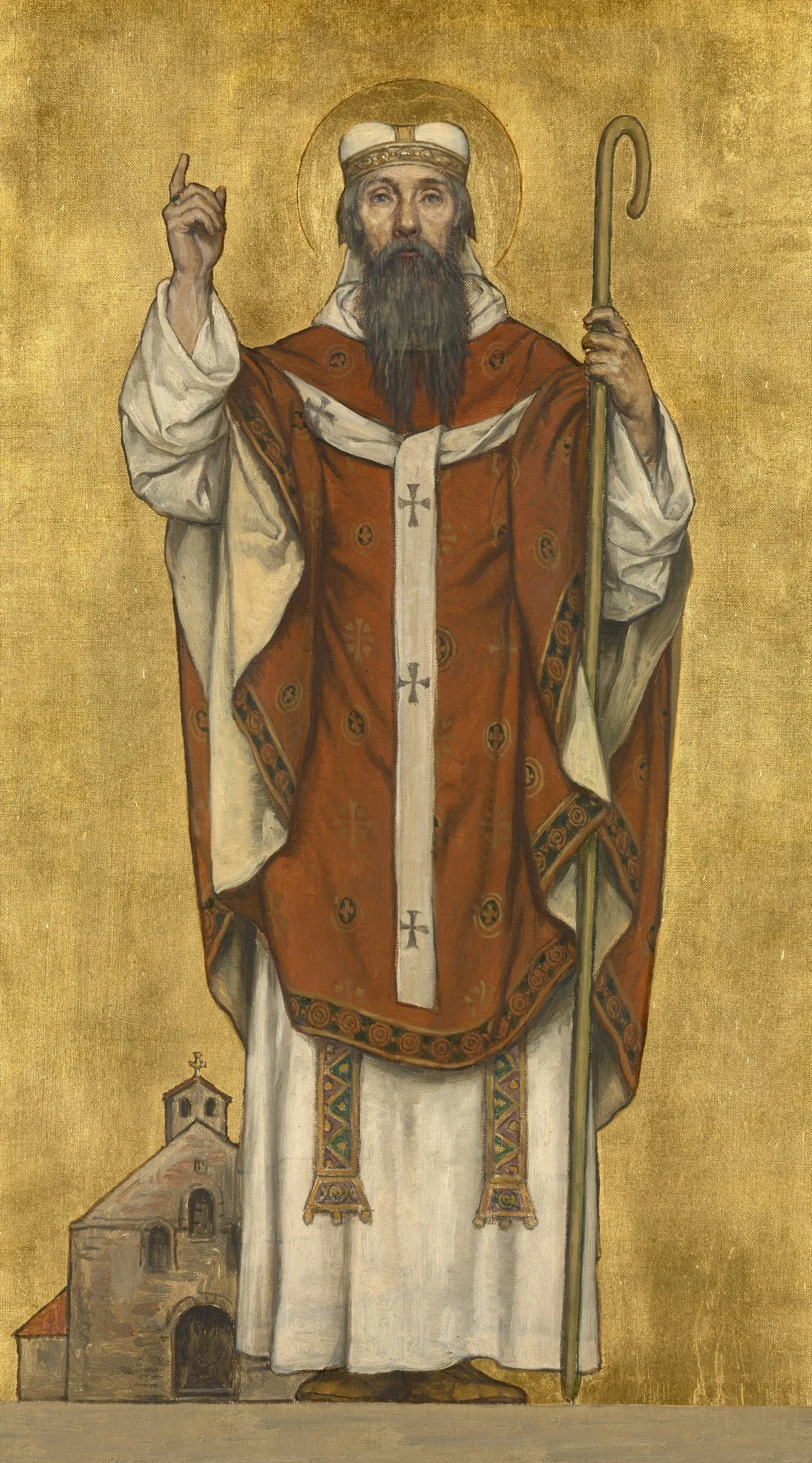 Saint Boniface of Mainz, detail