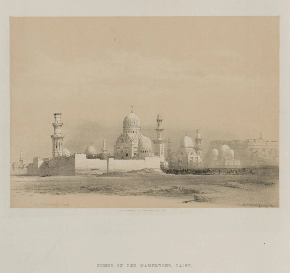 Egypt and Nubia, Volume III: Tombs of the Memlooks, Cairo, detail