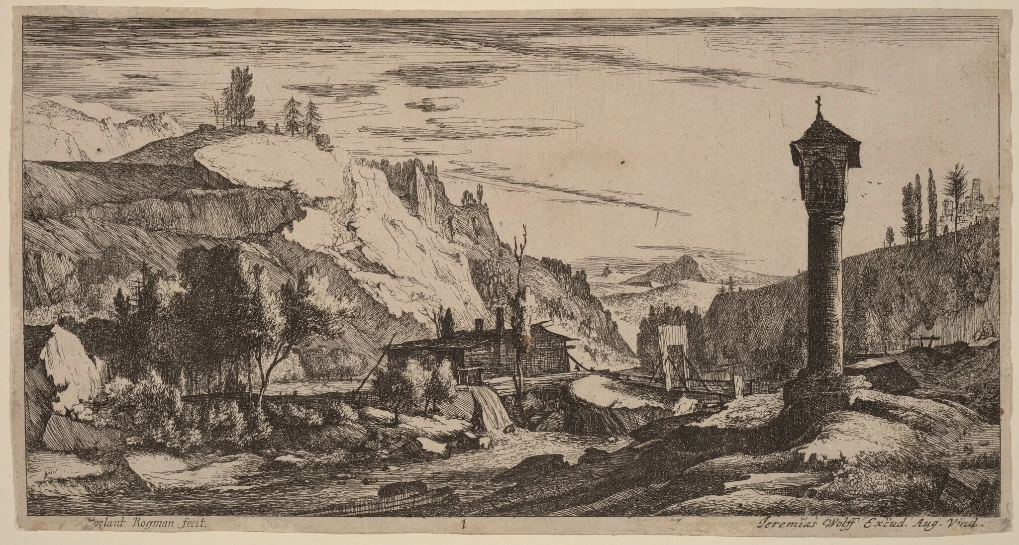 The Column: pl.1, detail