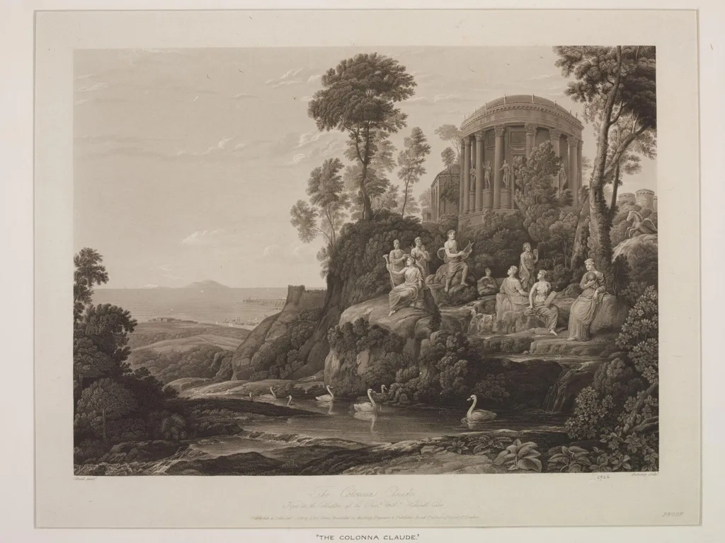 'The Colonna Claude', by M. Dubourg, 1812