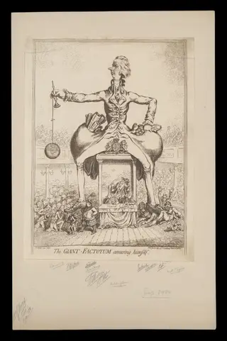 H Beard Print Collection, by James Gillray, 21
