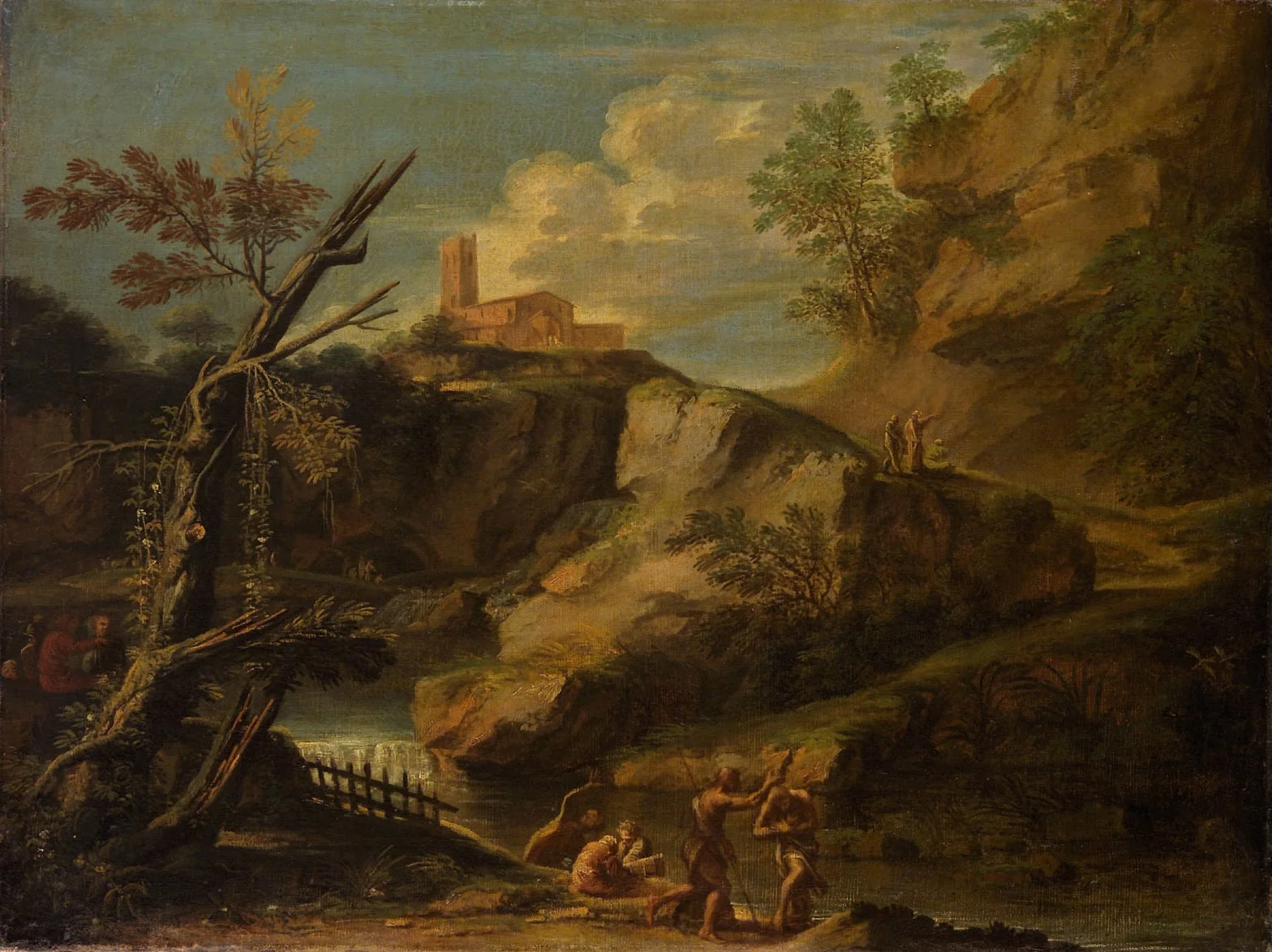 Taufe Christi, detail
