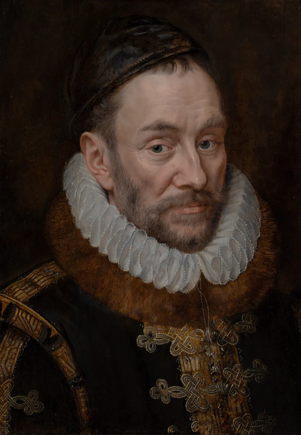 Portrait of William I (1533-1584), Prince of Orange, by Adriaen Thomasz. Key, oil, 1590