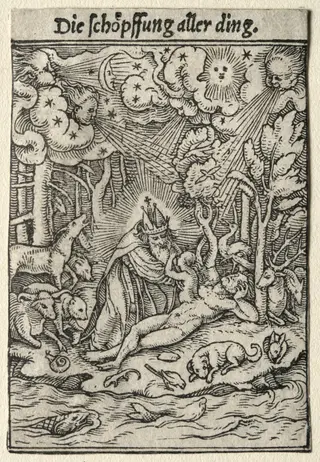 The Creation, by Hans Holbein the Younger, 1526