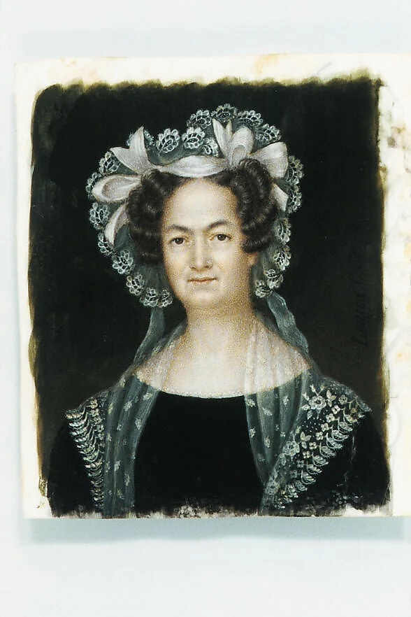 Mrs. Jacob Gerard Koch (Jane Griffith), detail