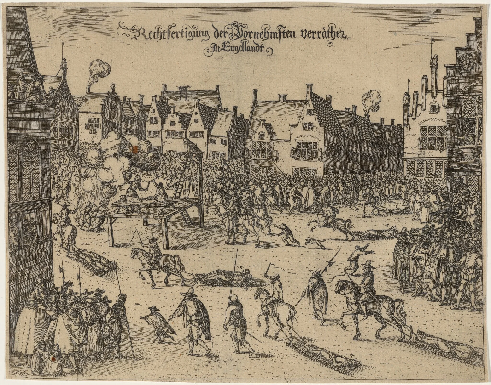 Gunpowder Plot, detail