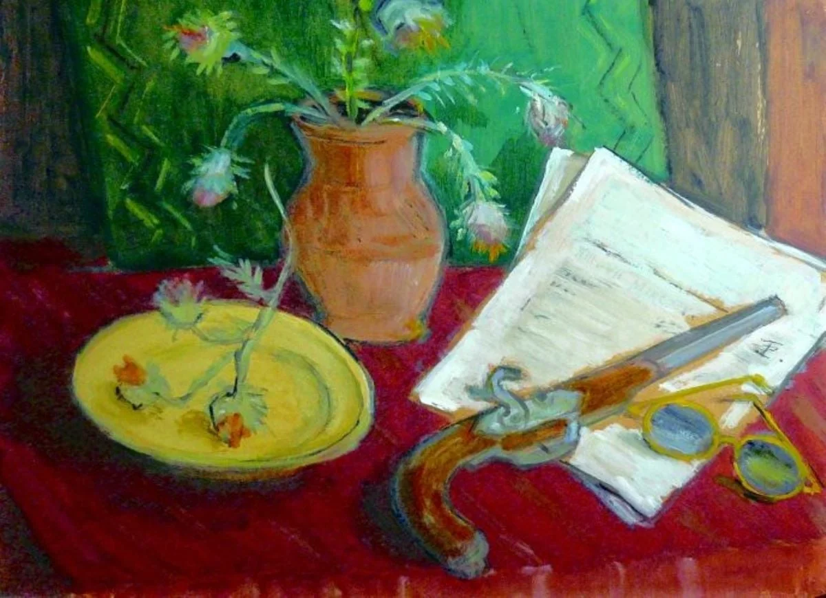 Natură moartă, detail