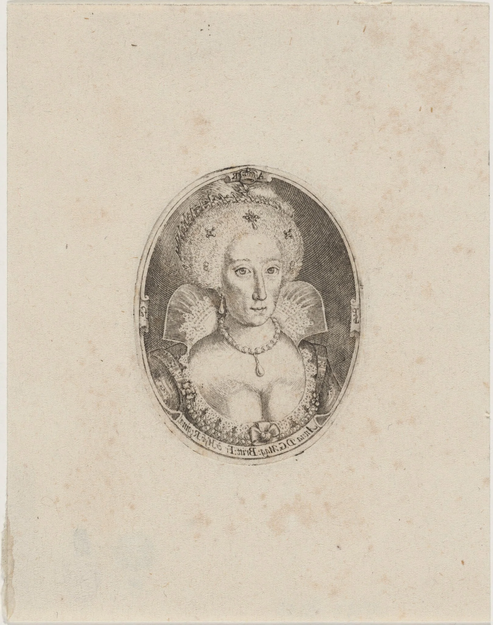 Anne of Denmark, detail