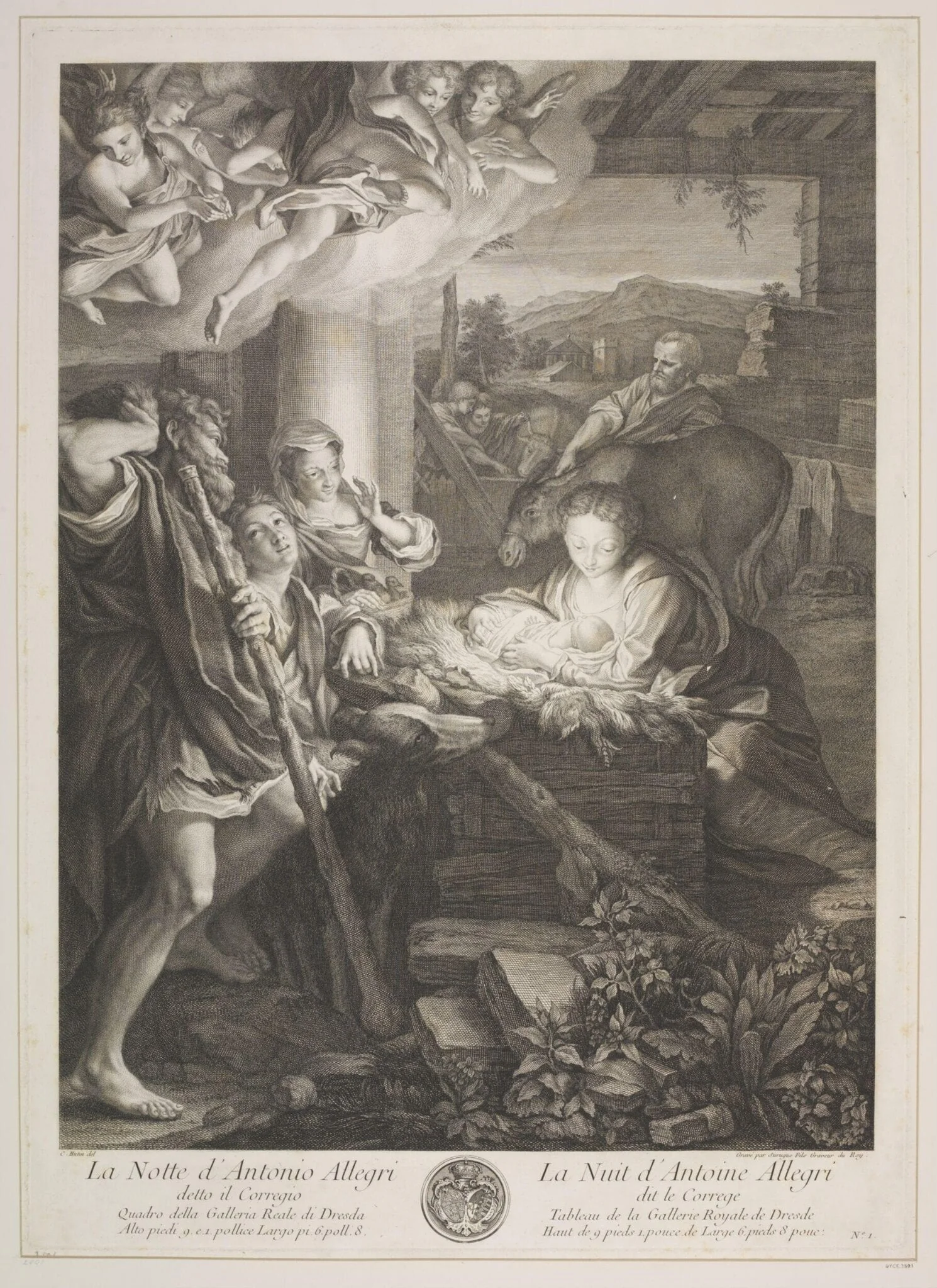 The Nativity, detail
