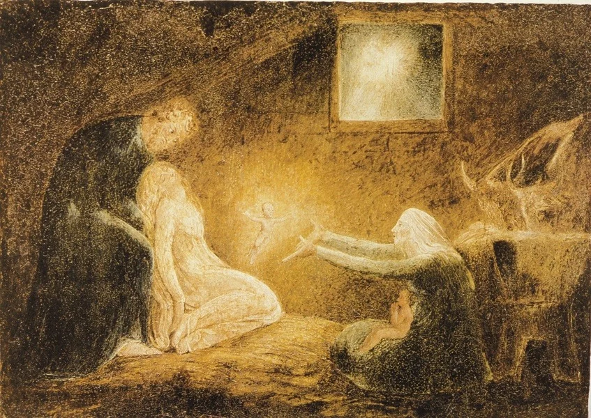The Nativity, detail