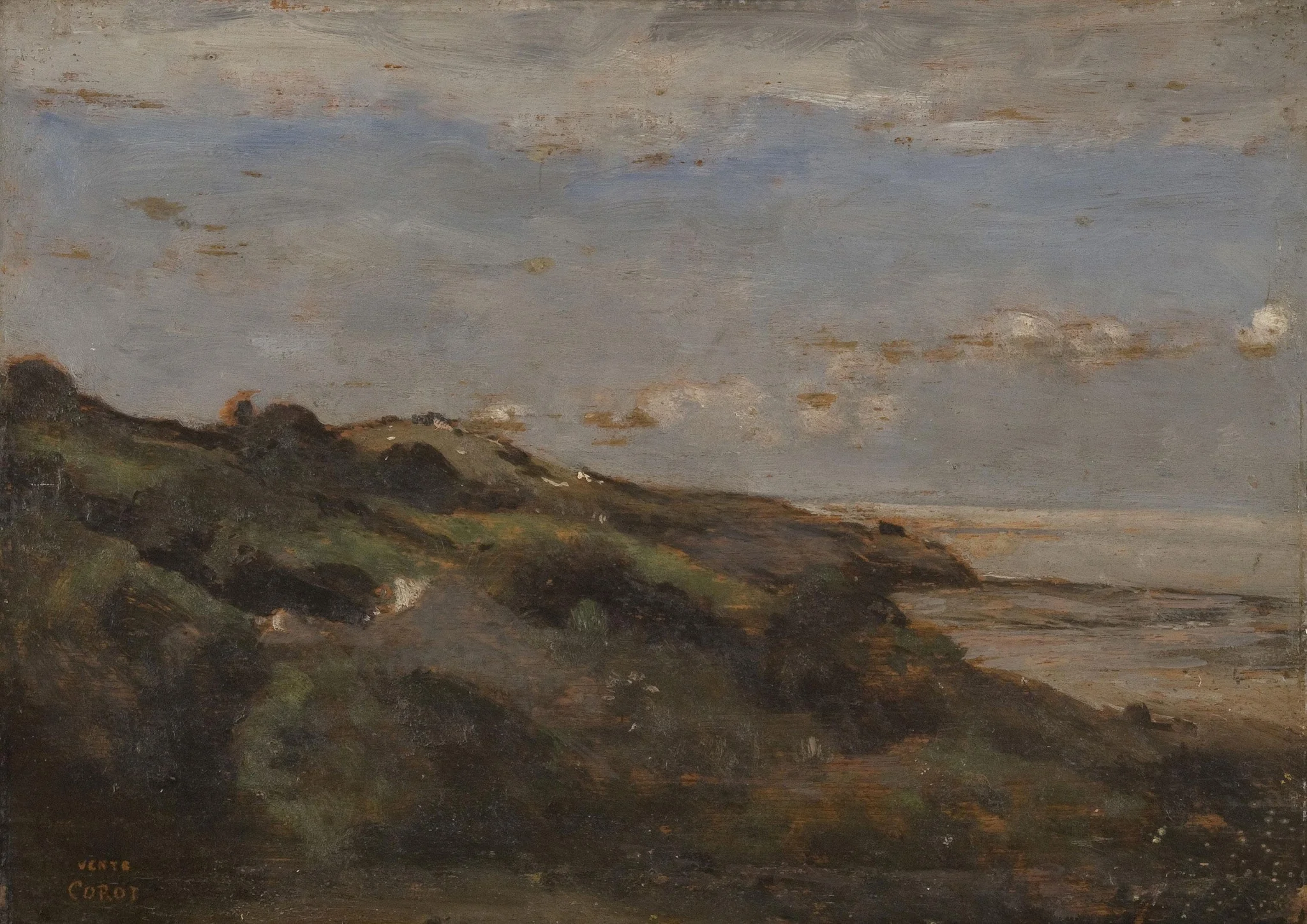 Hilly Coast, detail