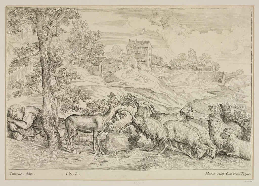 Untitled, by Charles Massé, 1650