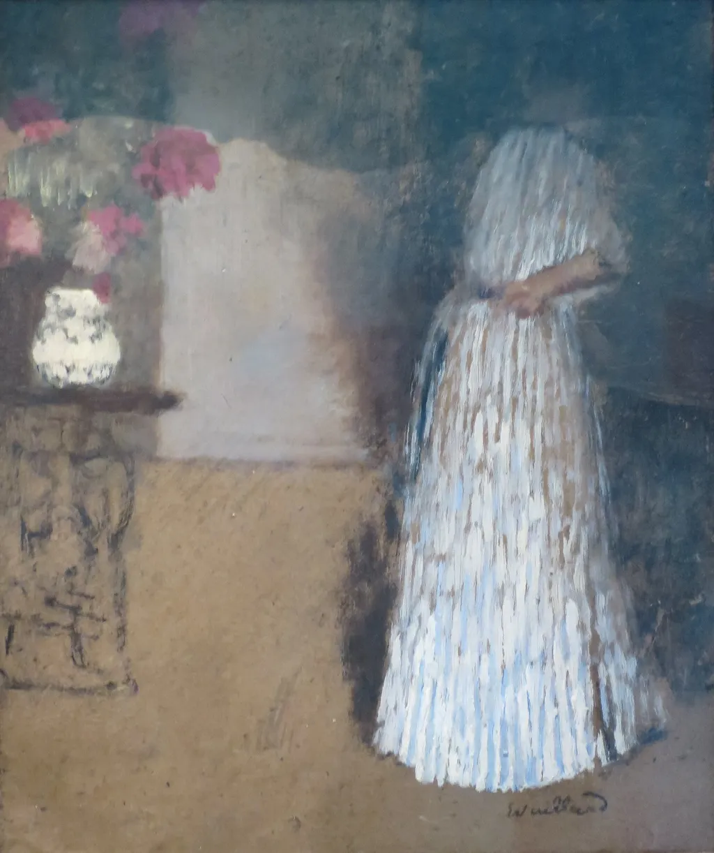 Young Woman in a Room, by Édouard Vuillard, unspecified, 1896