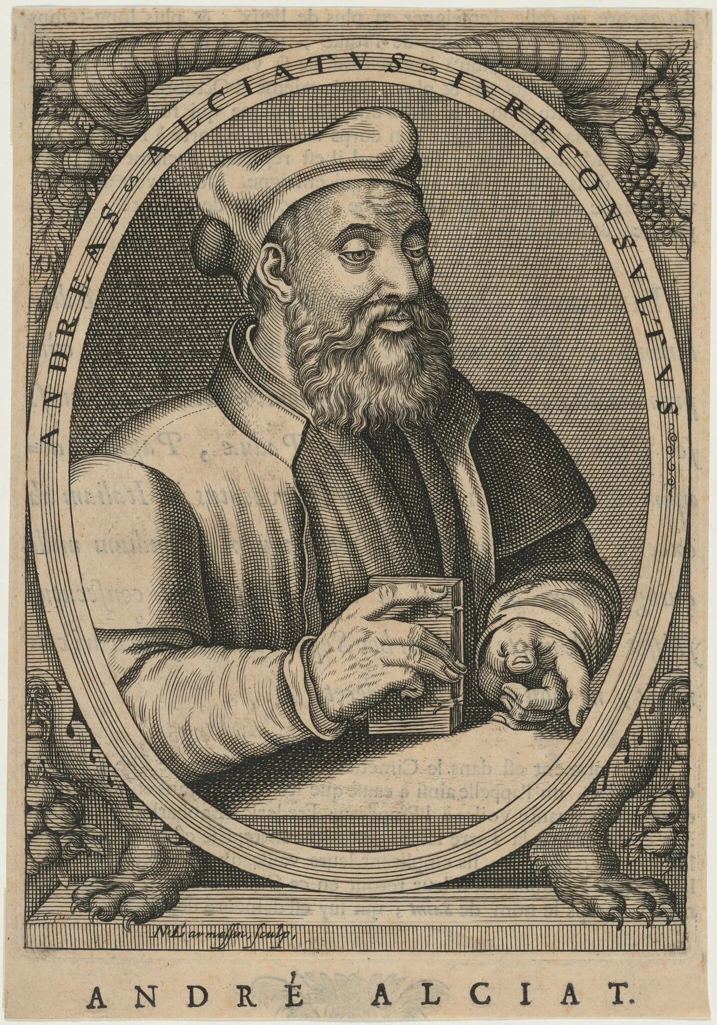 Andrea Alciati, detail