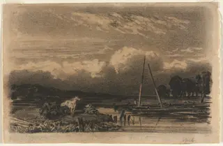 English View, after Jules Dupré, by Jules Dupré, 1804