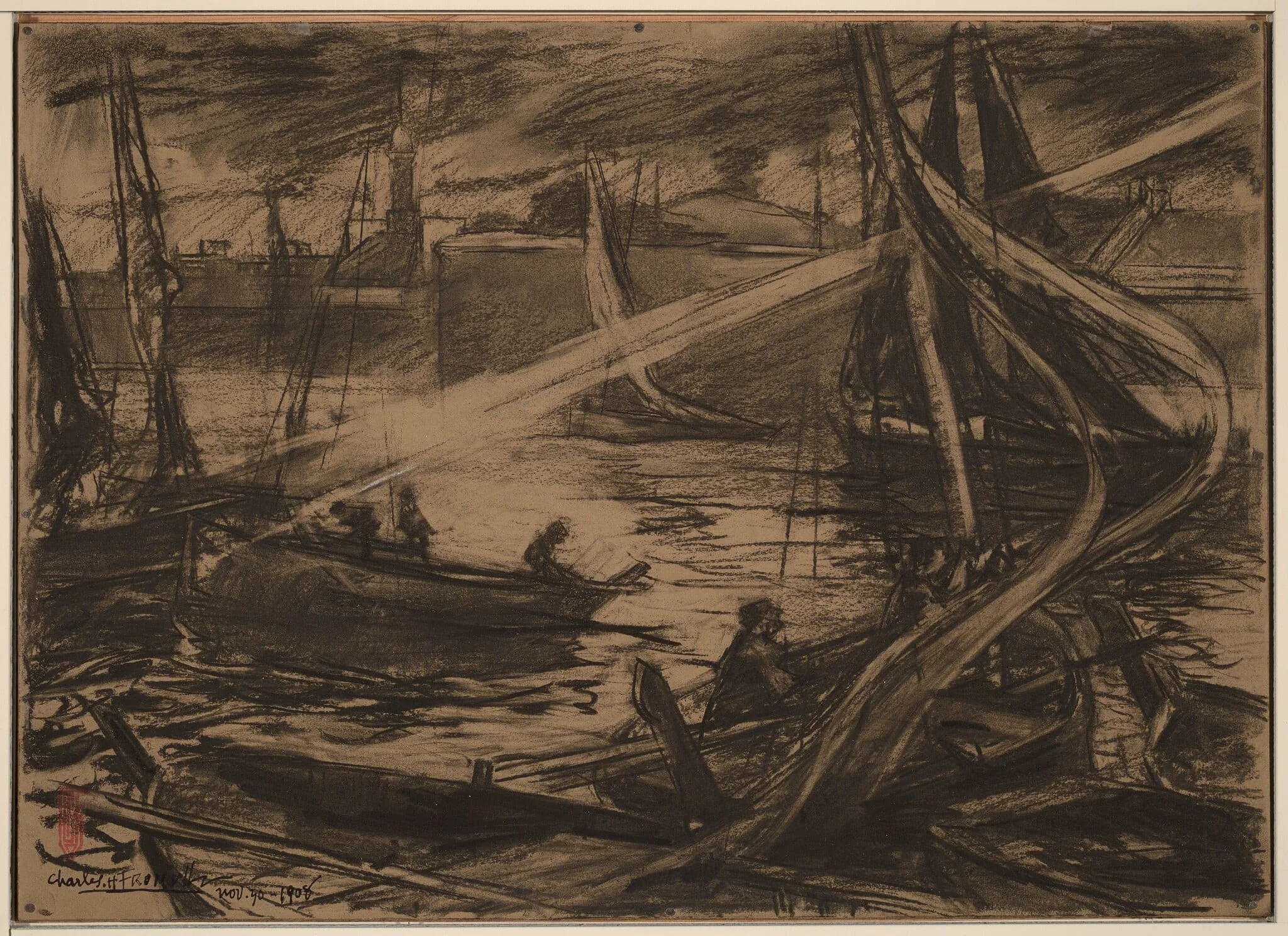 The Storm, detail
