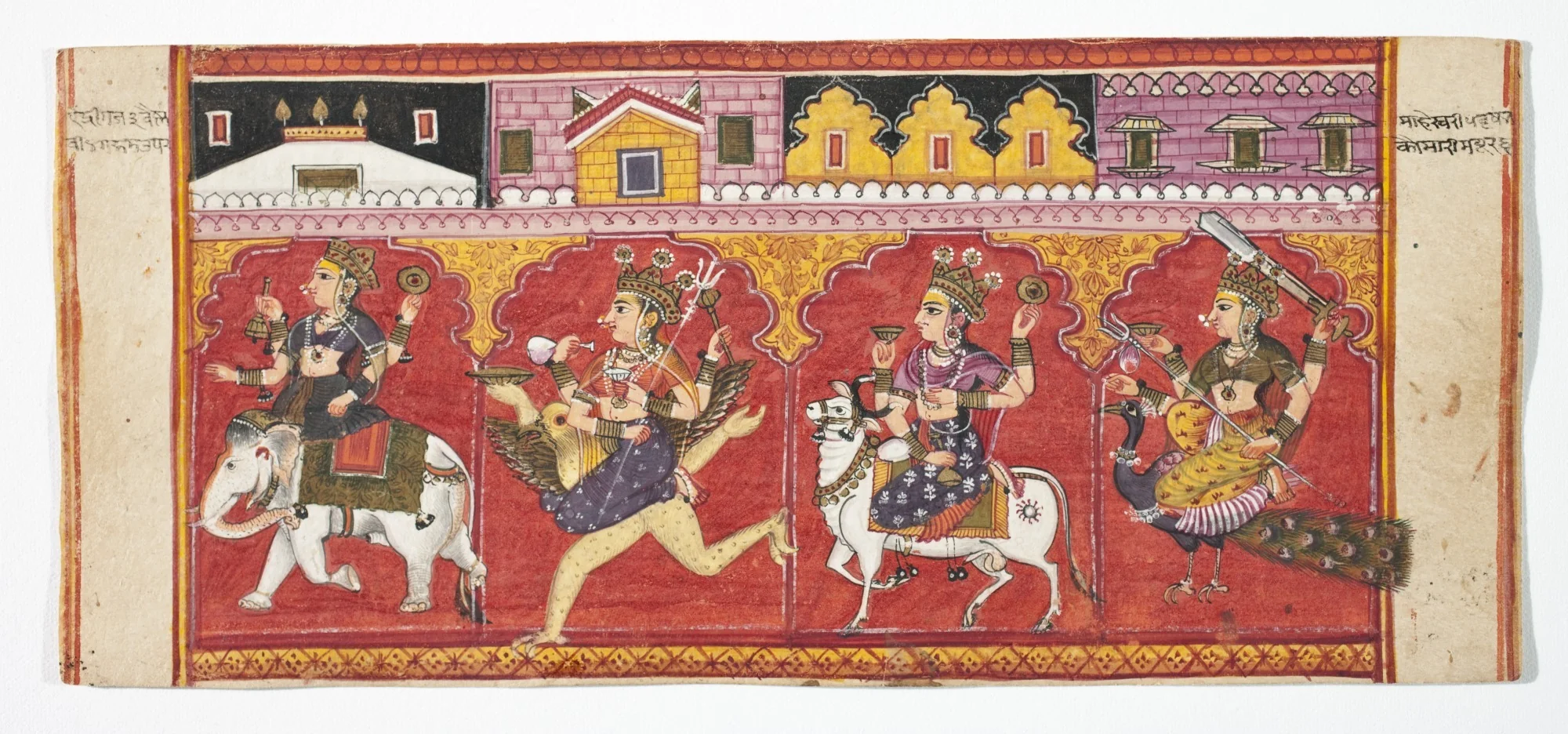 Legend of Durga, detail