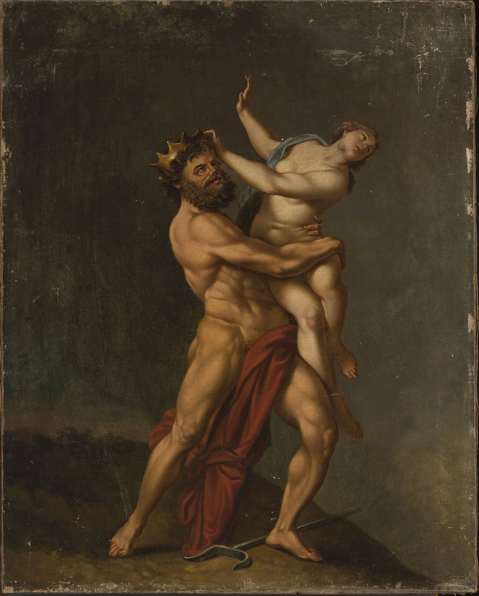 Abduction of Proserpina by Pluto, detail