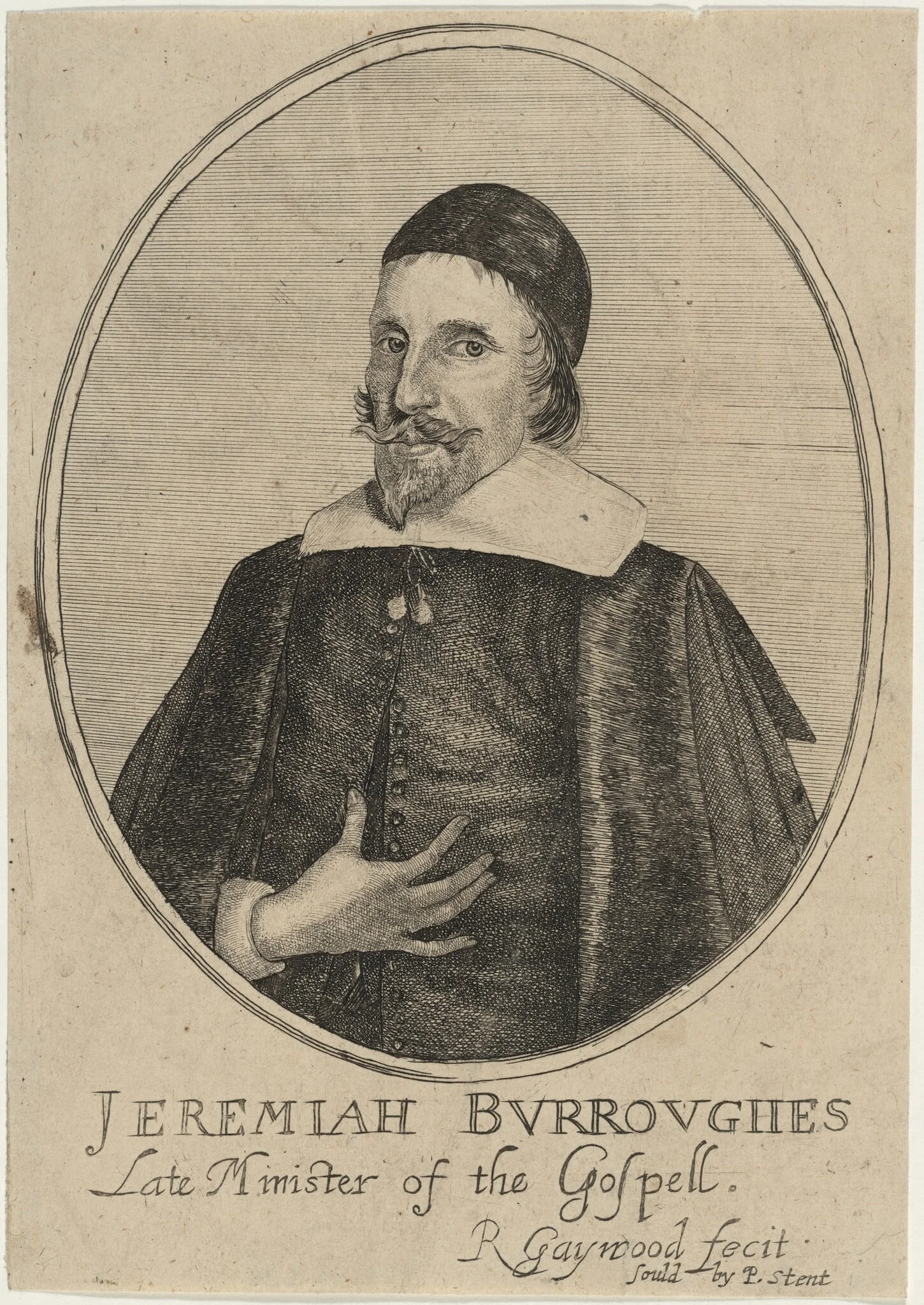 Jeremiah Burroughes, Puritan Divine, detail