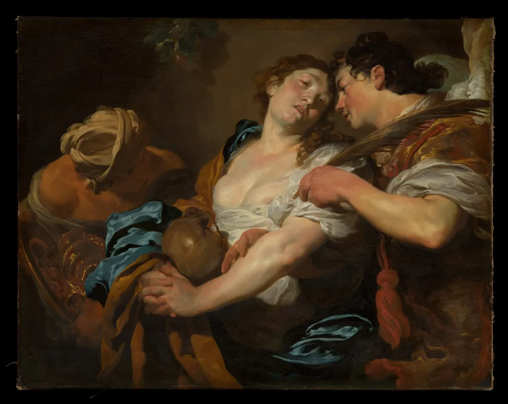 The Temptation of Saint Mary Magdalen, by Johann Liss, oil, 1626