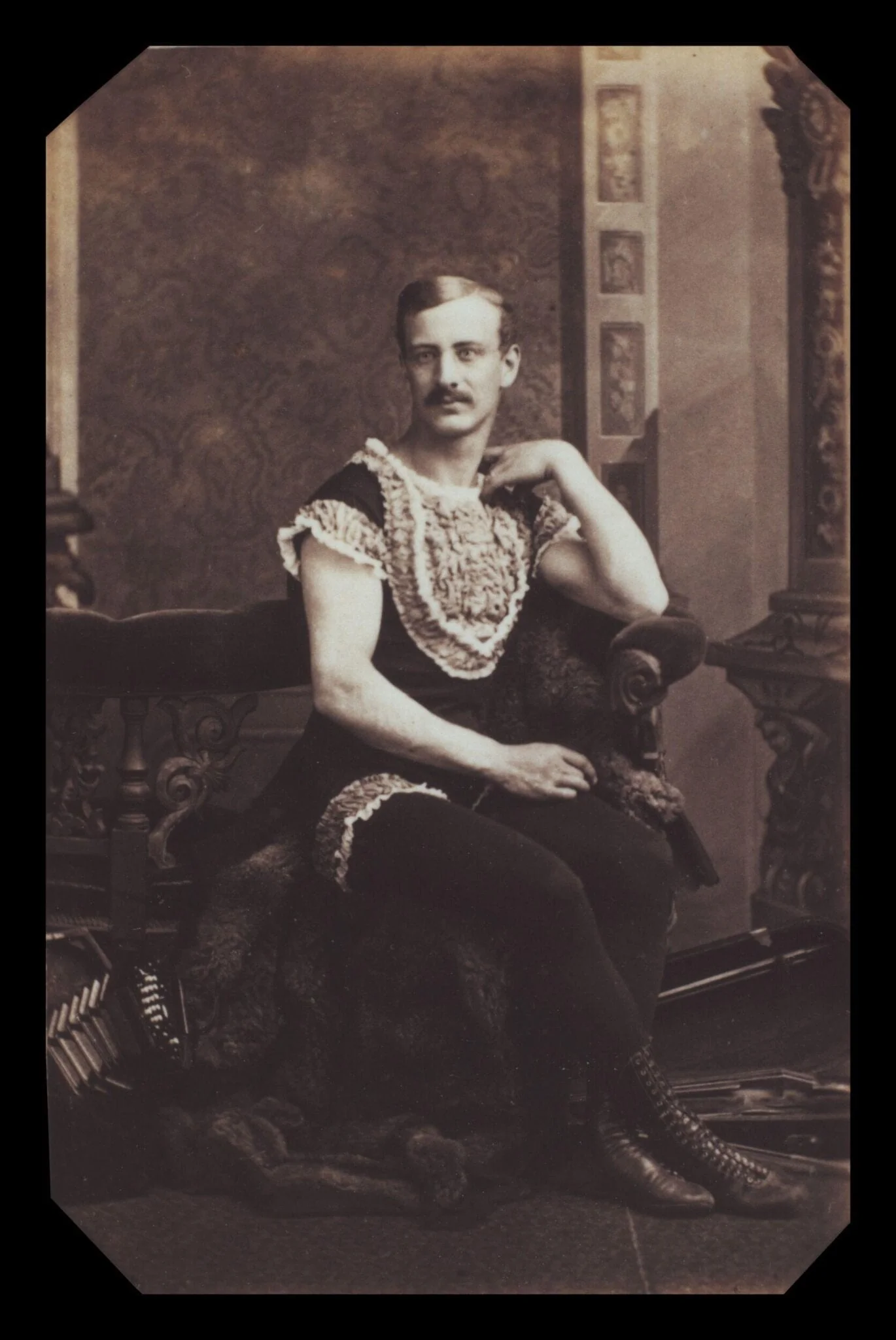 Guy Little Theatrical Photograph, detail