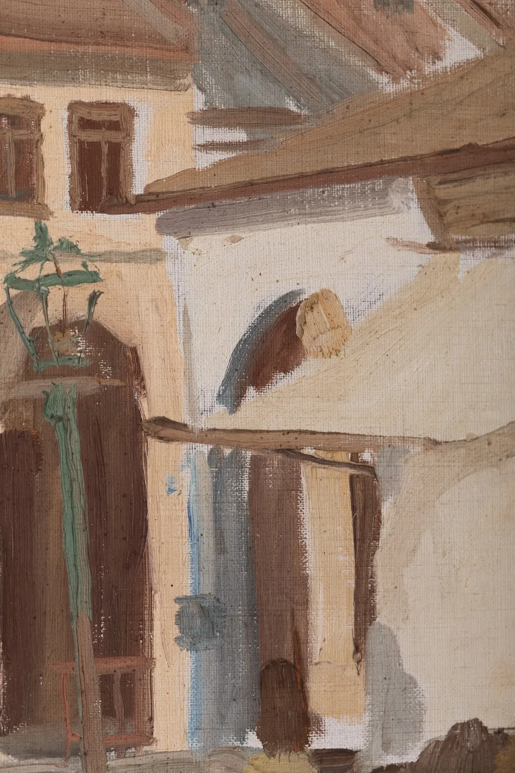 Colț de stradă - Tulcea, by Otto Briese, unspecified, 1850