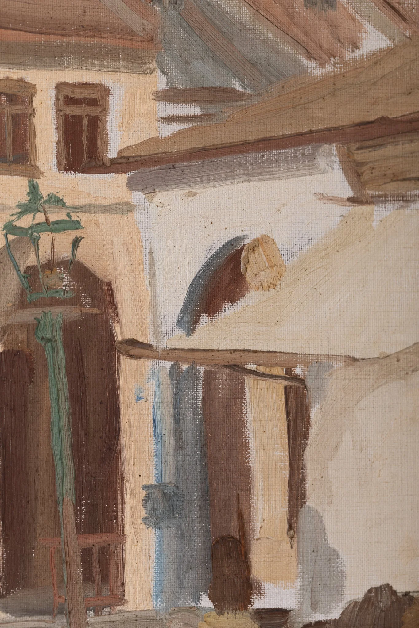 Colț de stradă - Tulcea, detail