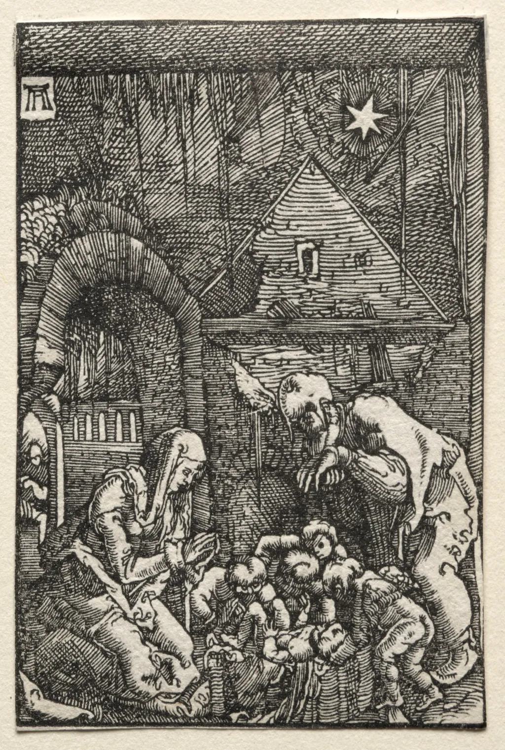 The Fall and Redemption of Man:  The Nativity, by Albrecht Altdorfer, 1515