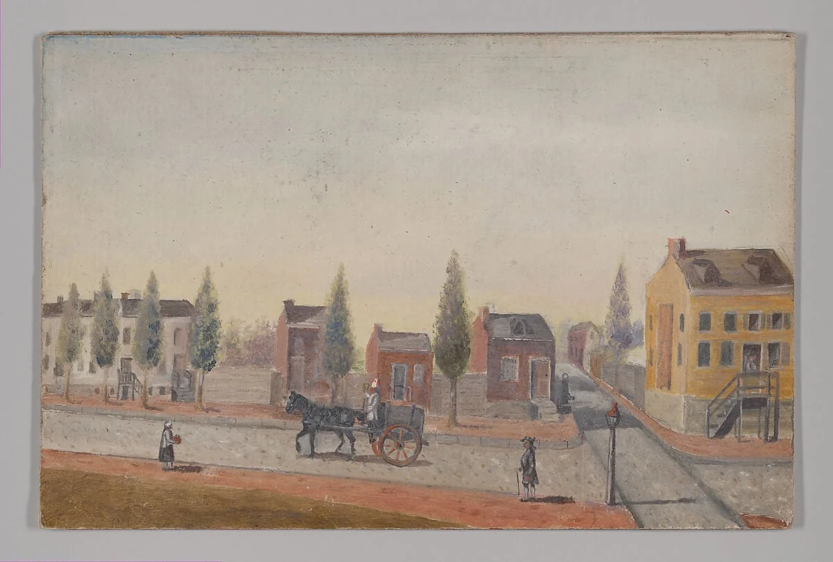 The Garbage Cart, detail